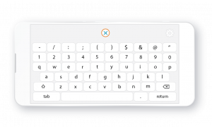 keyboard on phone